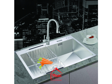 CHẬU ĐÚC 1 HỐ DƯƠNG BÀN BD7548