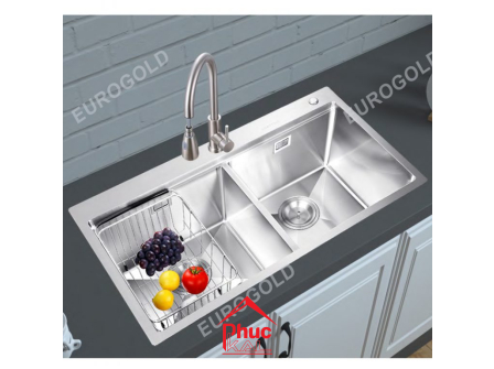 Chậu rửa bát inox 304 EUS88850 – Eurogold