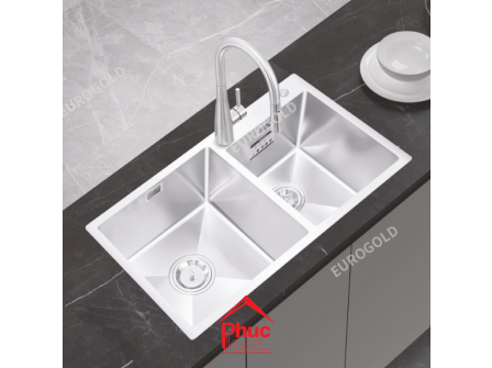 Chậu rửa bát chống xước inox 304 EUC28247EA – Eurogold