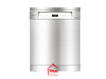 Máy rửa bát độc lập hoặc bán âm tủ EUW75TL15SV – Eurogold