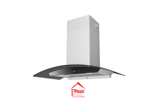 MÁY HÚT MÙI KÍNH CONG GẮN TƯỜNG - ĐIỀU KHIỂN CẢM ỨNG BU2002A