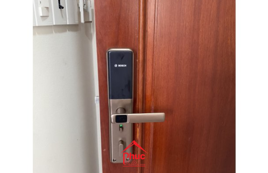 Khóa vân tay Bosch ID 30B EU AMBER GOLD APP (Màu vàng đồng)