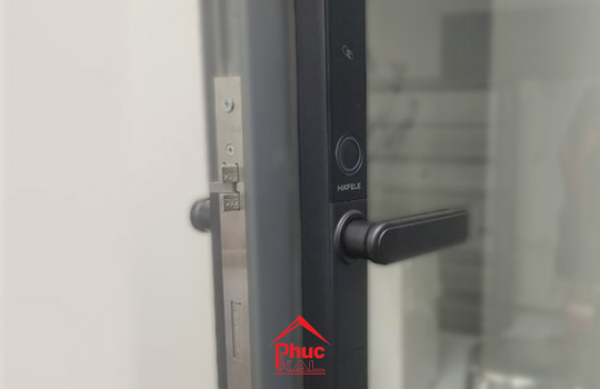 Khóa điện tử cửa nhôm DL6600 Hafele 912.20.145