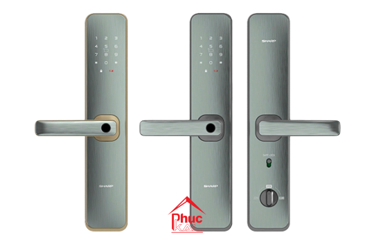 KHOÁ VÂN TAY THÔNG MINH SHARP A2-B VÀNG (GOLD)