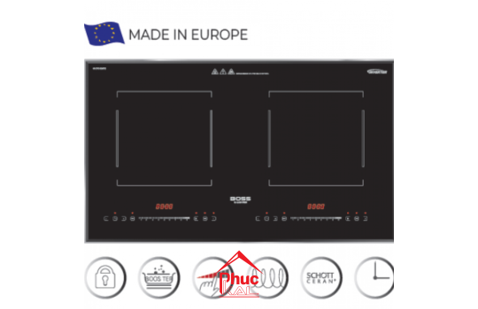 BẾP CẢM ỨNG TỪ 2 VÙNG NẤU BKI689N