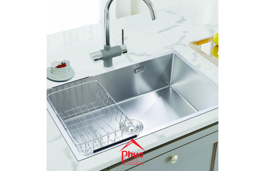 CHẬU ĐÚC 1 HỐ ÂM BÀN BA7848