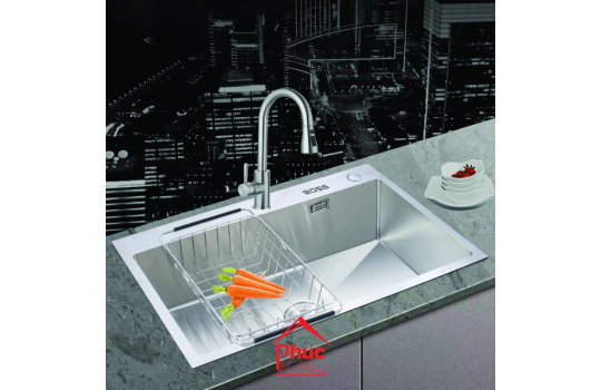 CHẬU ĐÚC 1 HỐ DƯƠNG BÀN BD6848